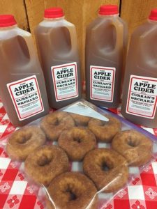 Donuts and apple cider